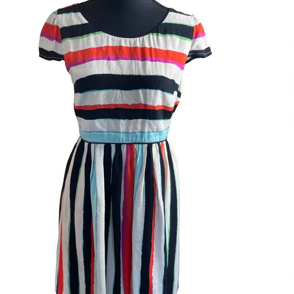 Maeve Peralta Multicolored Striped Dress - Picture 2 of 9
